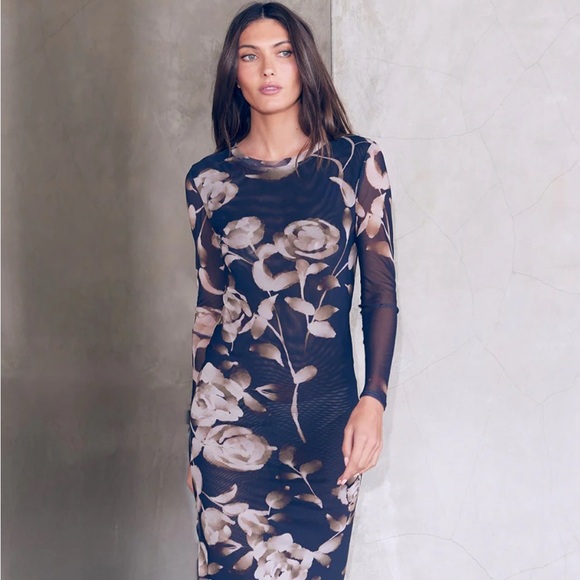 Misa Los Angeles Black Mesh Top ✨🖤 - Picture 1 of 5